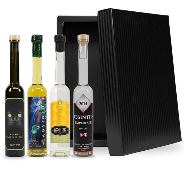 Verkostungsbox pflanzliche Absinthe 4 x 10 cl