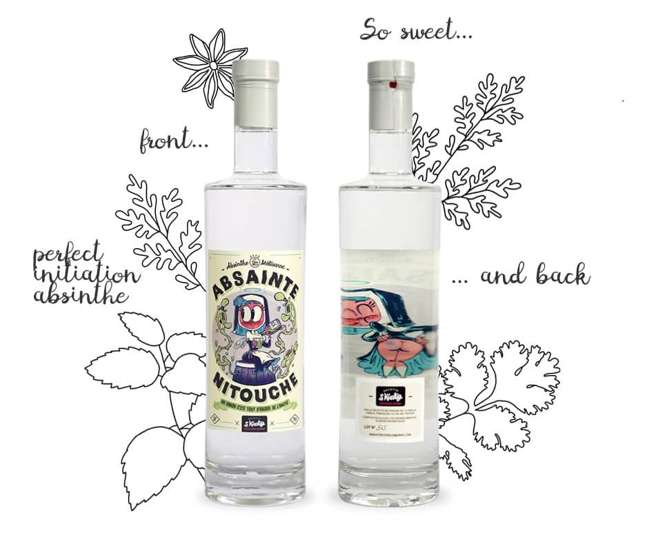 Absainte Nitouche - Absinthe Roger Etienne