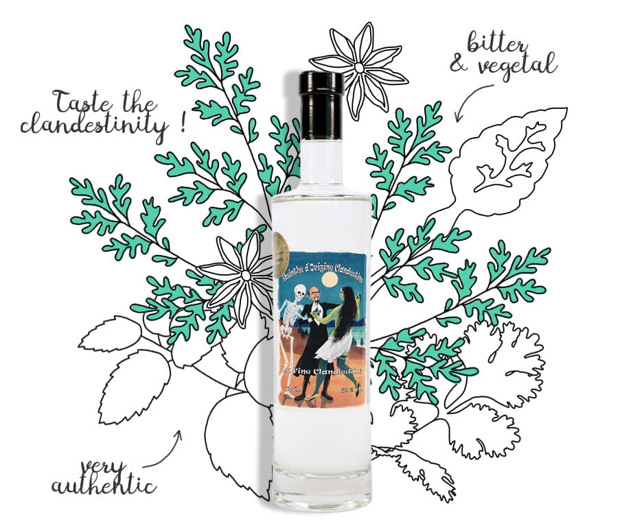 Absinthe La Fine du Clandestin